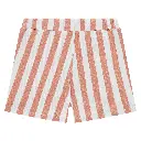 BABYFACE - Short Garçon Ligné - Orange