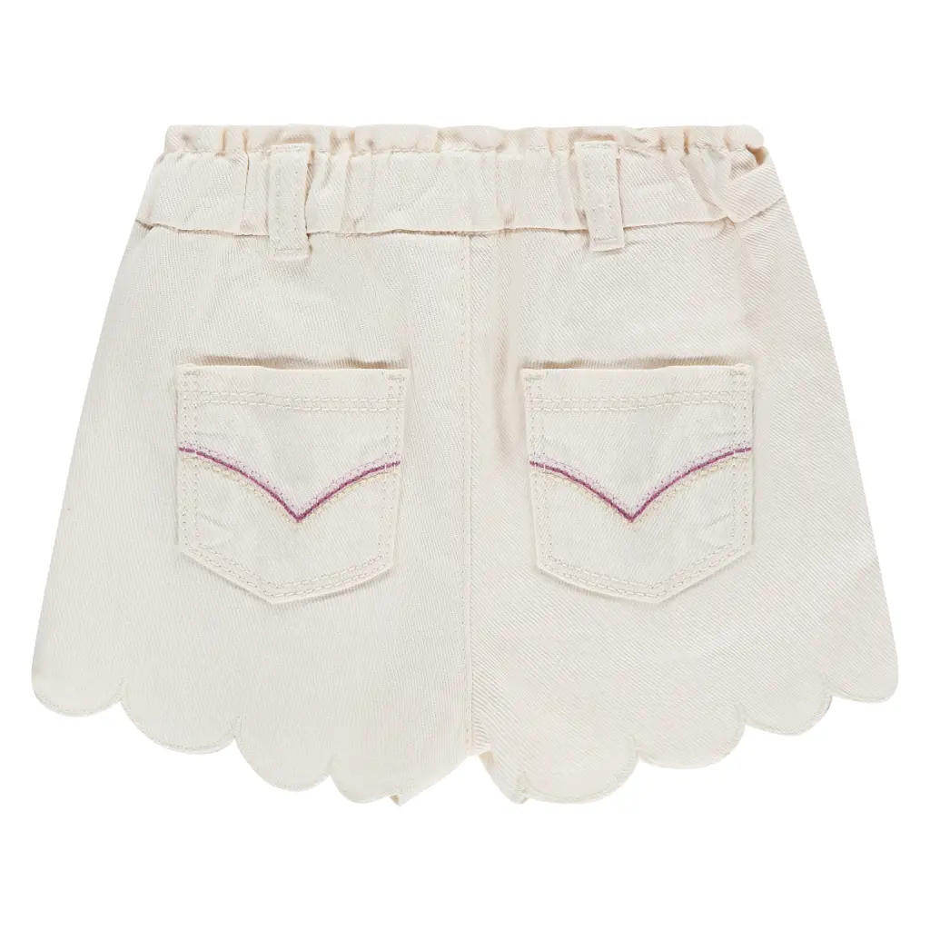 BABYFACE - Short fille - Ivory