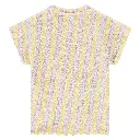 A Tiny Story - T-Shirt Courtes Manches Fille Ligné - Buttercup