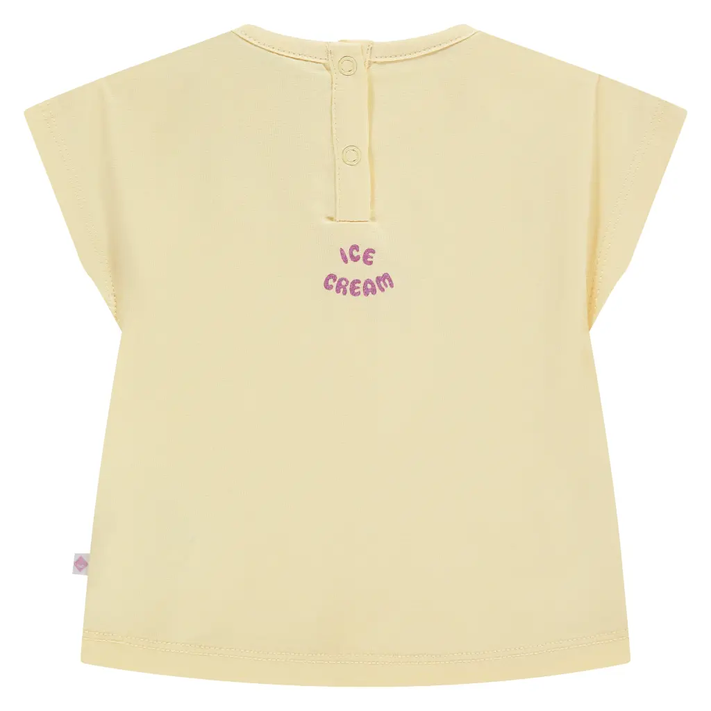A Tiny Story - T-Shirt Courtes Manches Fille - Glace Buttercup