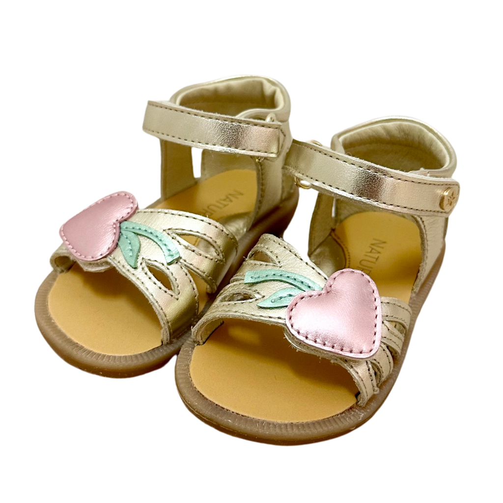 Naturino - Sandales Lepaz métalliques