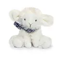 Doudou et Compagnie - Agneau doudou - Blanc avec chouchou