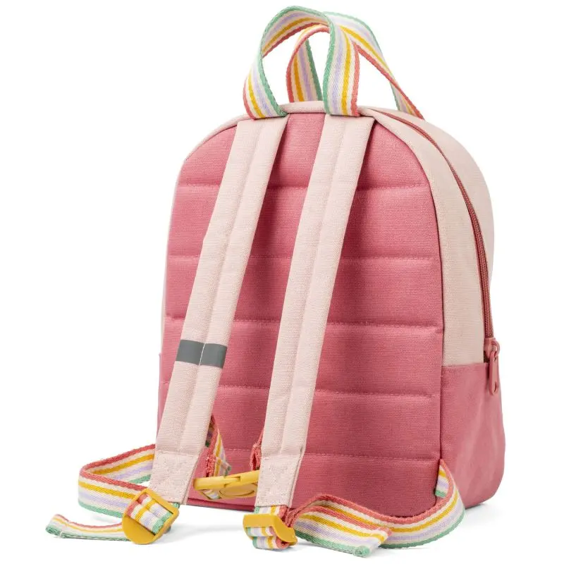 Lilliputiens - Sac à dos Mix and Match - Framboise rose