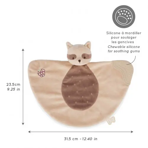 Kaloo - Doudou de dentition raton laveur