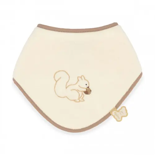 Kaloo - Coffret bavoir et grinoteuse bébé écureuil