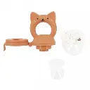 Kaloo - Coffret bavoir et grinoteuse bébé écureuil