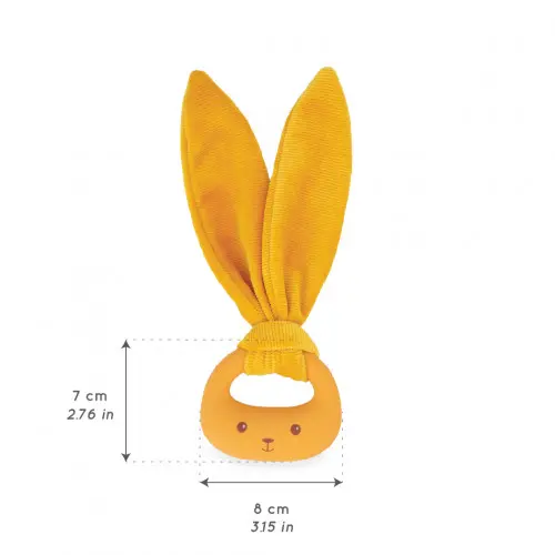 Kaloo - Anneau de dentition Lapin - Ocre
