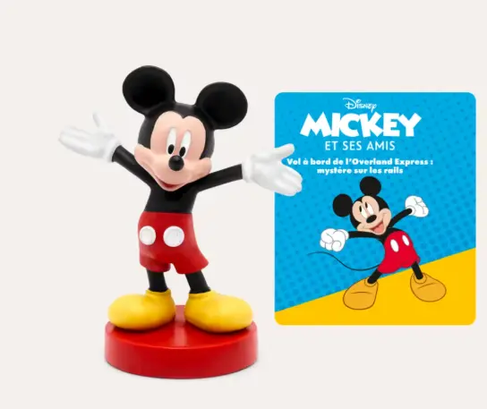Tonies - Disney - Mickey Mouse et ses amis - Vol à bord de l'Overland Express : mystère sur les rails