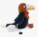 Moulin Roty - Peluche musicale Calao Litchi - La forêt Mawa