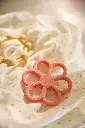 Jollein - Anneau de dentition - Fleur Corail rose