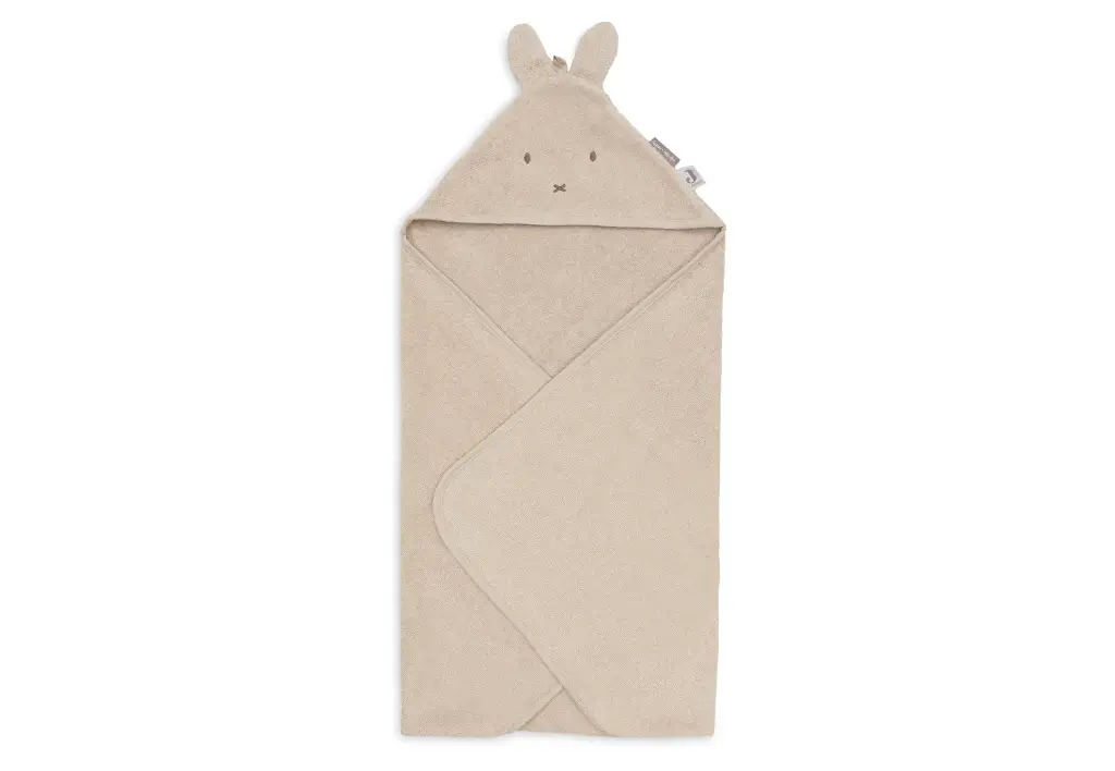 Jollein - Cape de bain éponge 75cmx75cm - Miffy warm sand