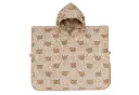 Jollein - Poncho de bain éponge réversible - Teddy bear