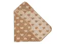Jollein - Cape de bain éponge 75x75cm - Teddy Bear