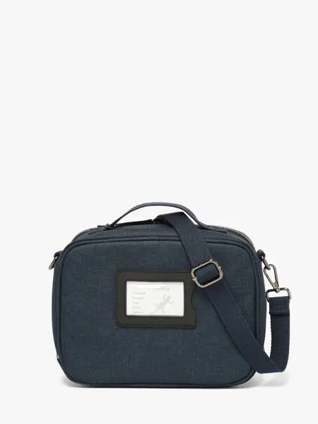 Caméléon - Sac gouter vintage urban - Navy orange
