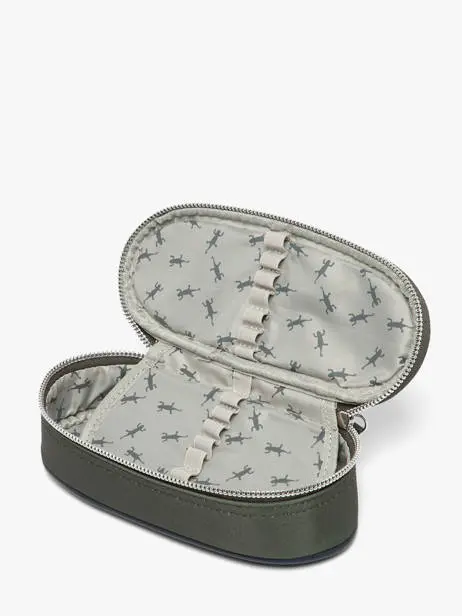 Caméléon - Trousse enfant 1 compartiment - Vintage fantasy -  Sixties driver