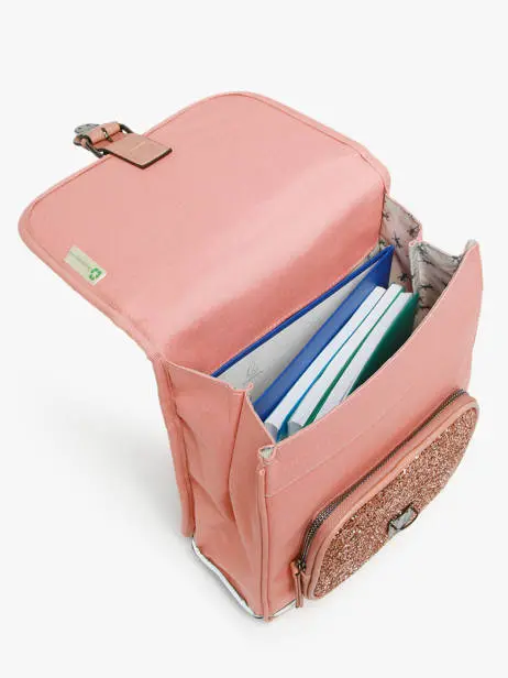 Caméléon - Sac à dos 1 compartiment - Vintage fantasy - Glossy pink