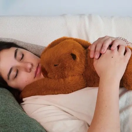 Podcoll - Peluche lestée - Capybara 50 cm