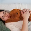 Podcoll - Peluche lestée - Capybara 50 cm