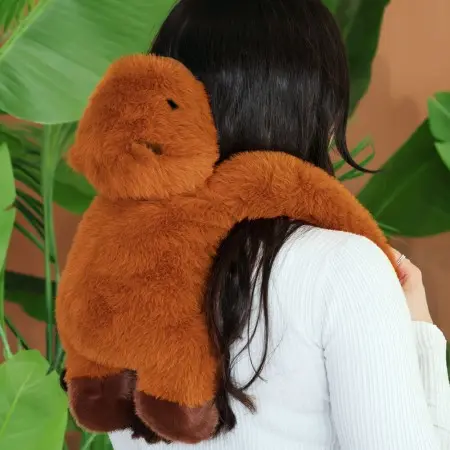 Podcoll - Peluche lestée - Capybara 50 cm