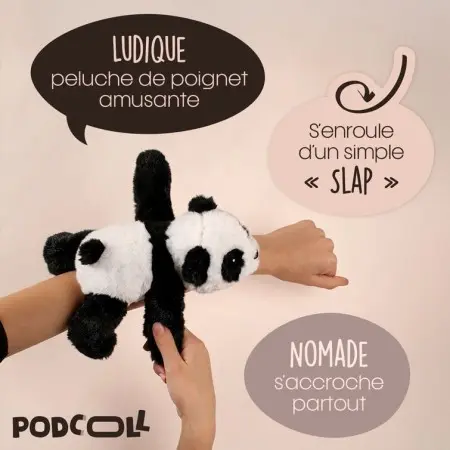 Histoire d'ours- Bracelet slap - Panda