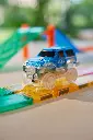 Cleverclixx - Voiture de course bleue