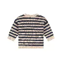 A Tiny Story - Pull bébé ligné - Dark blue