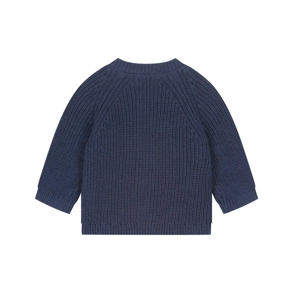 A Tiny Story - Gilet à Boutons - Dark blue