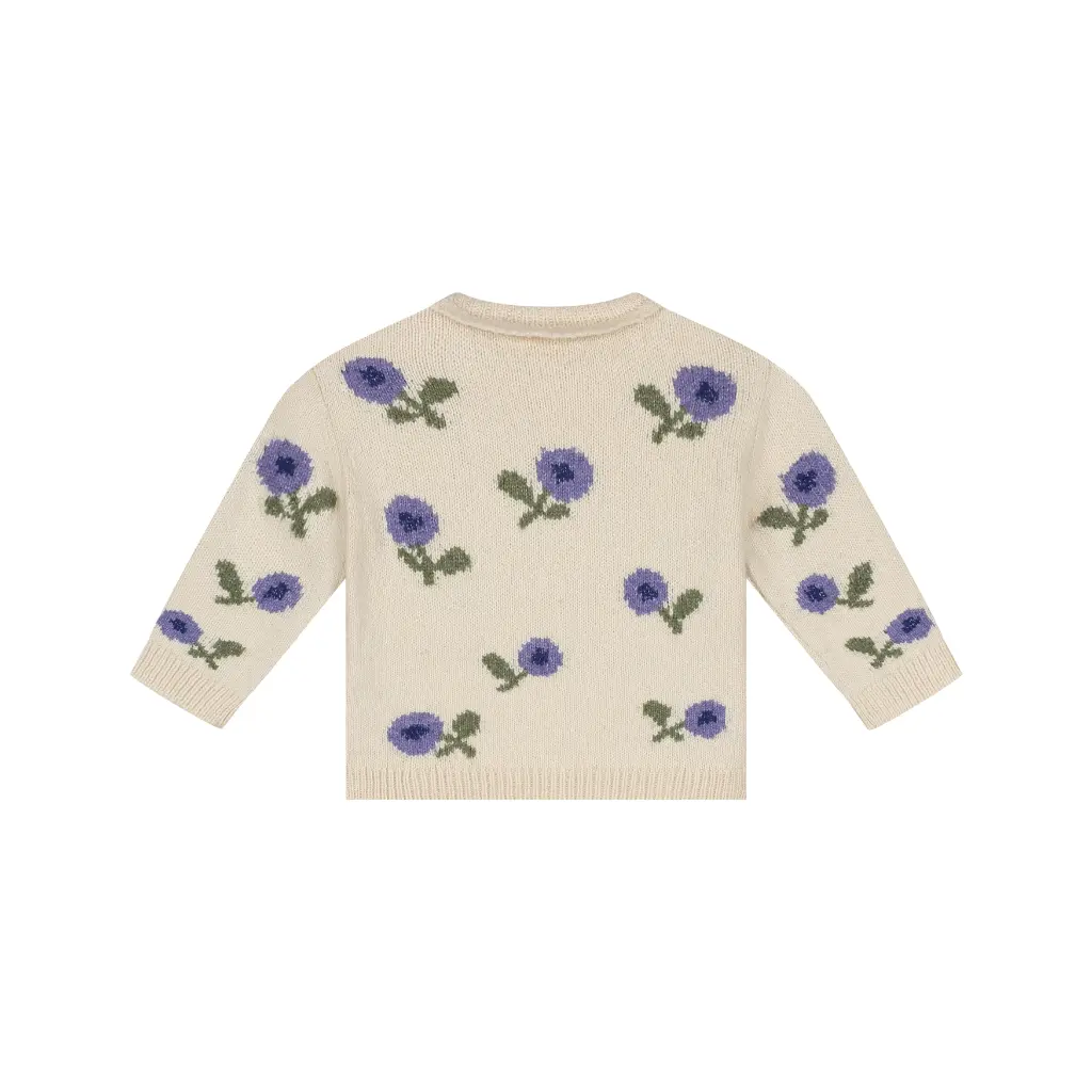 BABYFACE - T-shirt à manches longues Fleurs - Cream - Fille