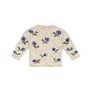 BABYFACE - T-shirt à manches longues Fleurs - Cream - Fille