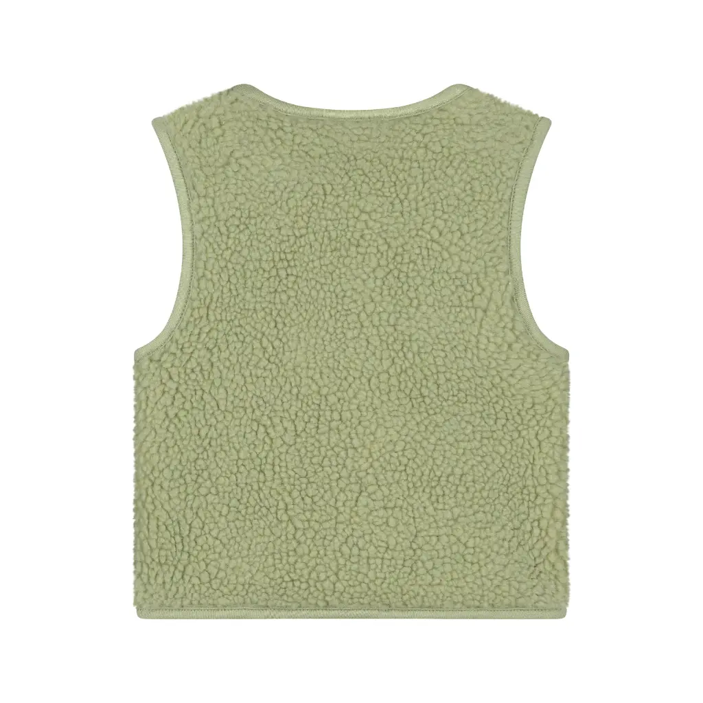BABYFACE - Gilet sans manche Teddy - Menthe - Fille