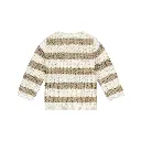 BABYFACE - Pull Tricot ligné - Stone - Garçon