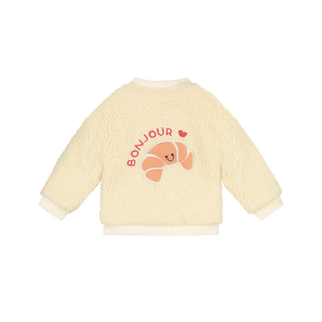 BABYFACE - Gilet Zippé Doudoune - Cream - Fille