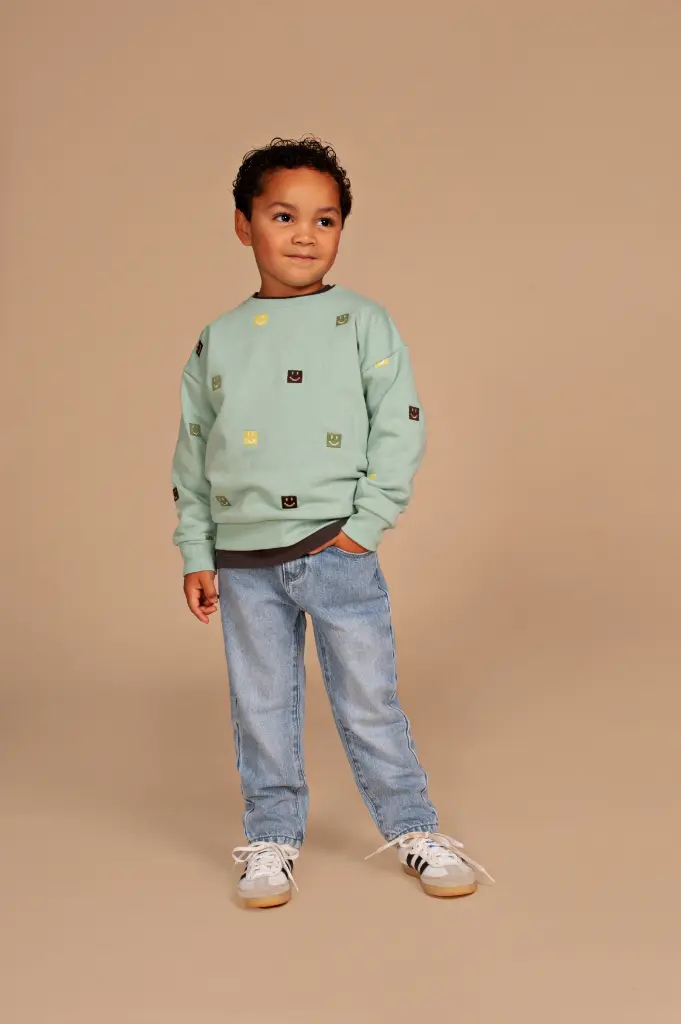 Stains & Stories - Pantalon en Jeans - Light Blue Denim - Garçon