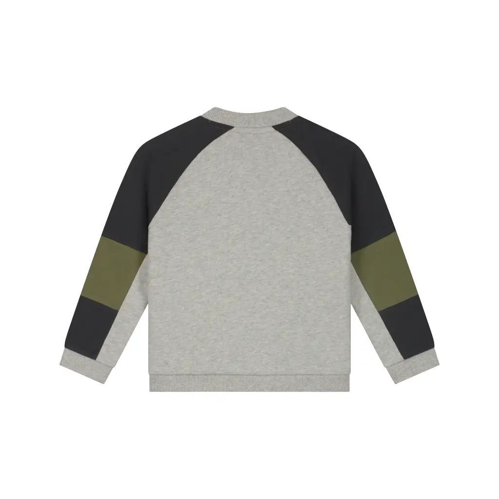 Stains & Stories - Gillet Zippé - Light Grey Melee - Garçon