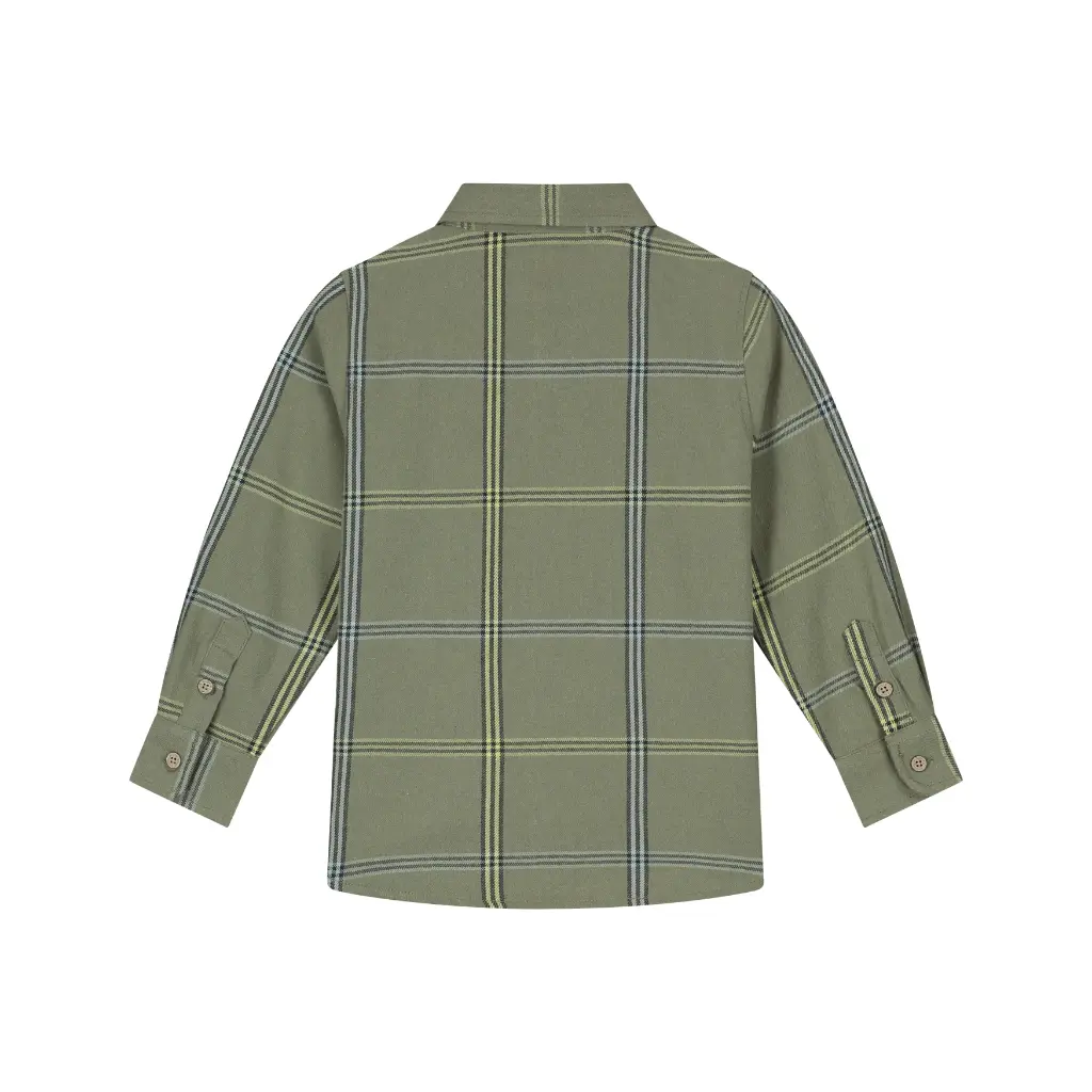 Stains & Stories - Chemise à carreaux - Army - Garçon