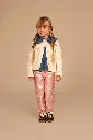 Stains & Stories - Pantalon Brillant - Pink - Fille