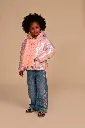Stains & Stories - Manteau Brillant - Pink - Fille