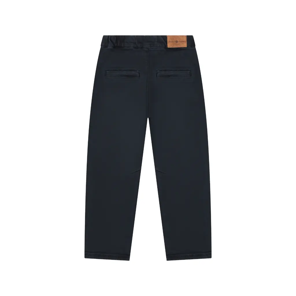 Stains & Stories - Pantalon en Jeans élastiqué - Navy - Garçon