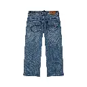 Stains & Stories - Pantalon Jeans Coeurs - Medium blue denim - Fille