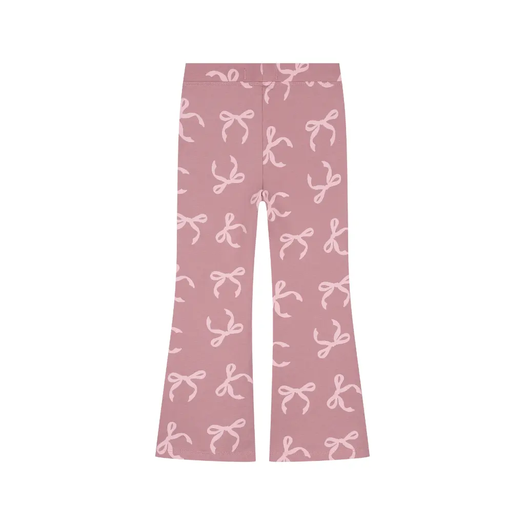 Stains & Stories - Pantalon Noeuds - Rosewood - Fille