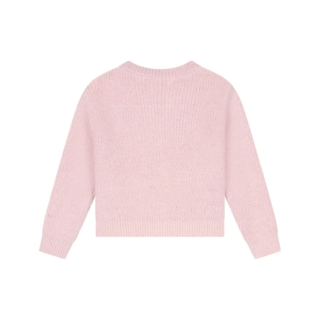 Stains & Stories - Gilet Tricot - Blush - Fille
