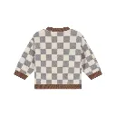 Babyface - Gilet Zippé Damier - Steel - Garçon