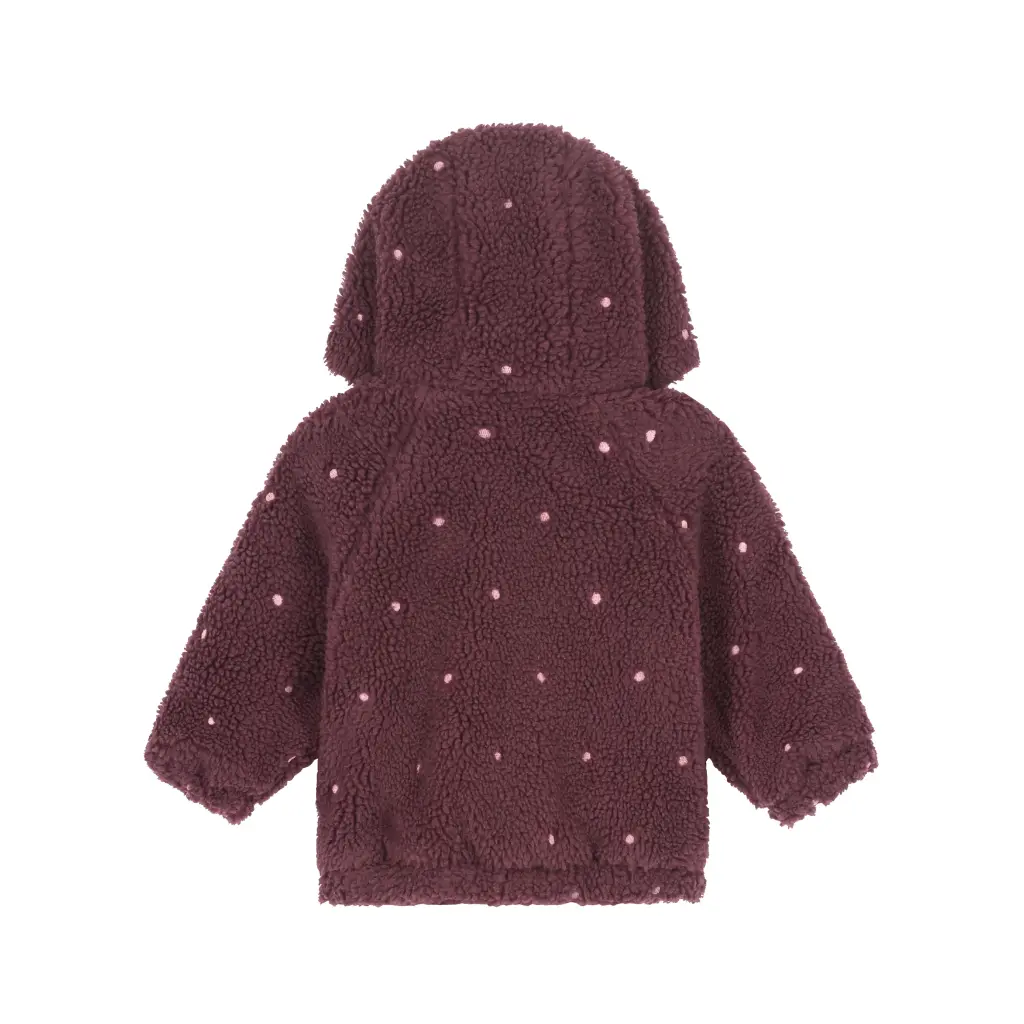 Babyface - Gilet zippé à capuche - Bordeau - Fille