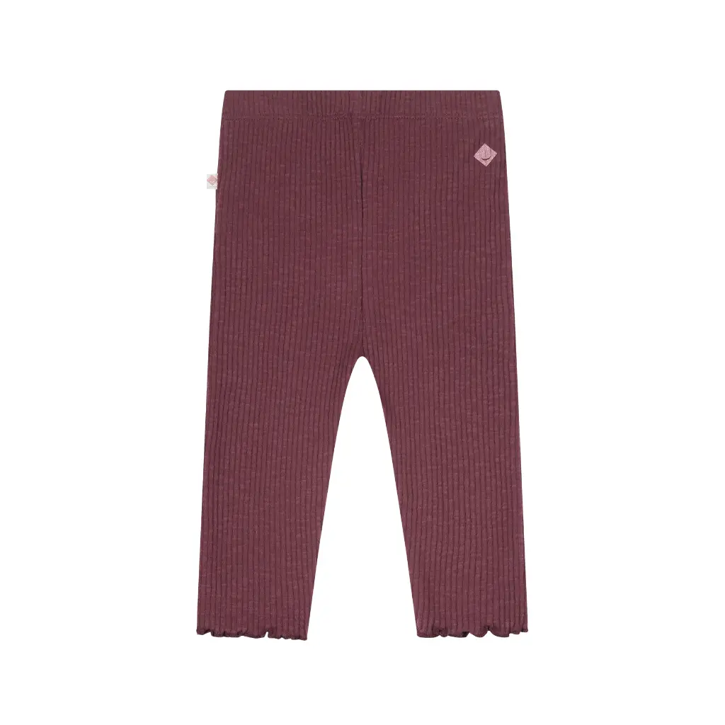 Babyface - Pantalon legging côtelé - Bordeau - Fille