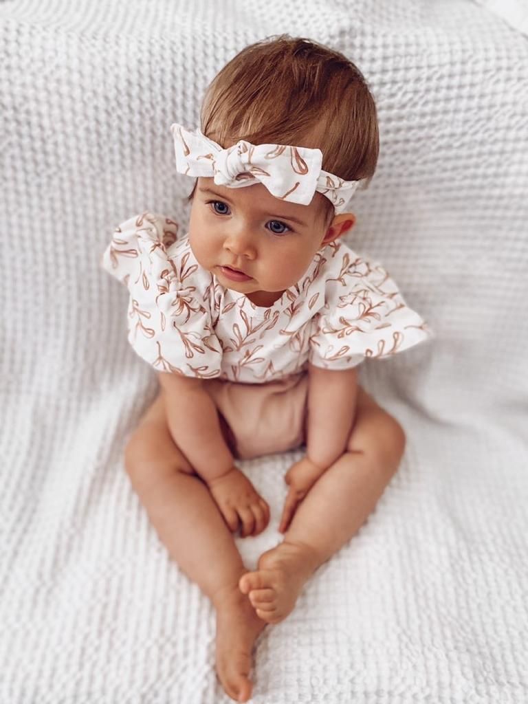 Babystyling - Serre-tête blanc - Branches
