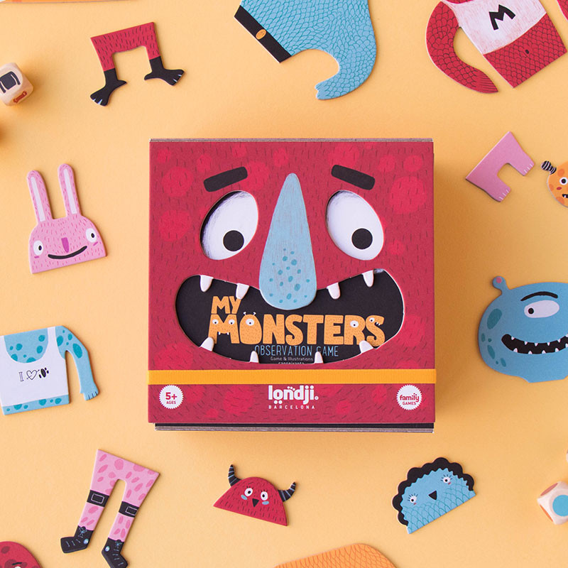 Londji - Jeu My Monsters - Dès 5 ans