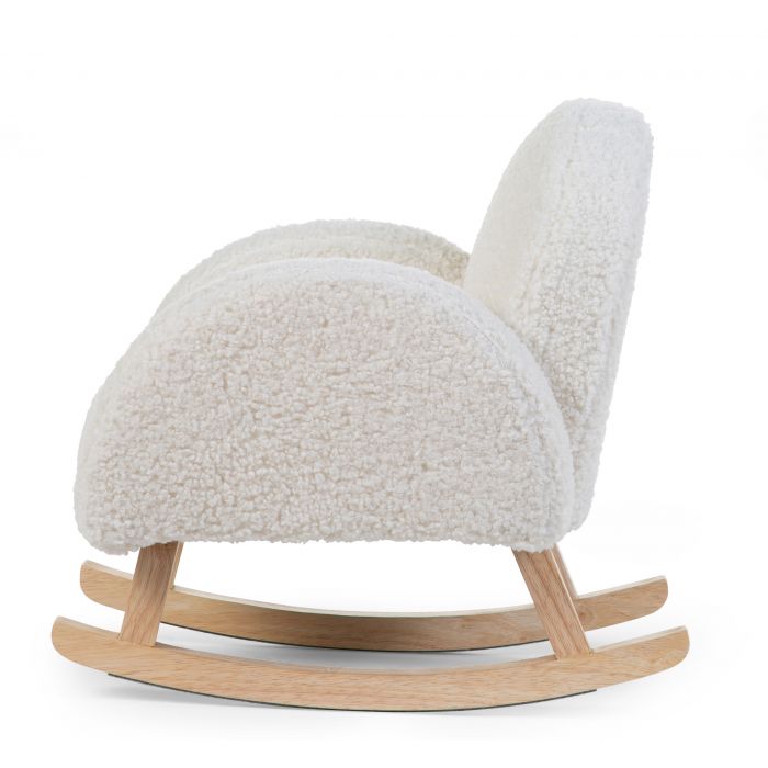 Childhome - Fauteuil à bascule - Teddy - Écru naturel