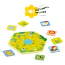 DJECO - Puzzle & Boom Rainbow - 18 mois +
