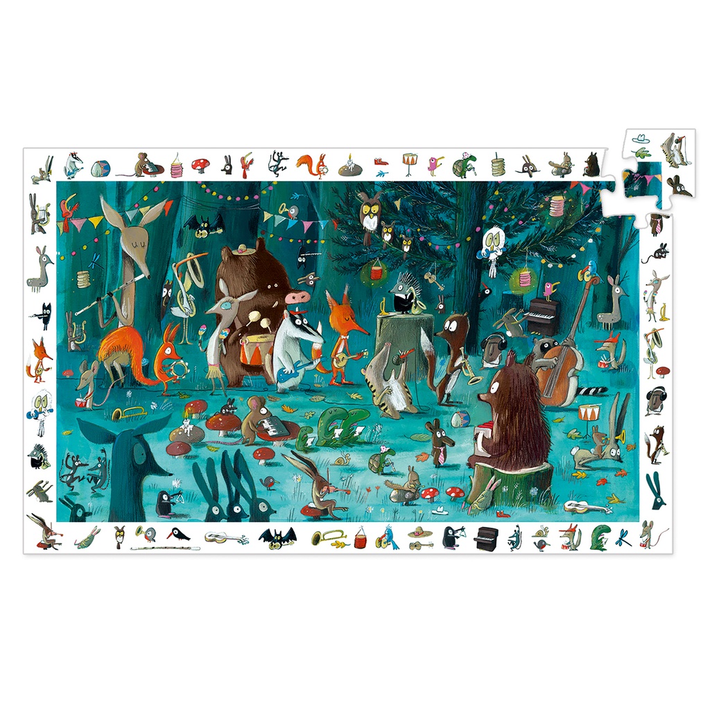 DJECO - Puzzle l'Orchestre 35 pcs - 3 ans +