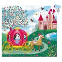 DJECO - Puzzle Le carrosse d'Elise 54 pcs - 5 ans +